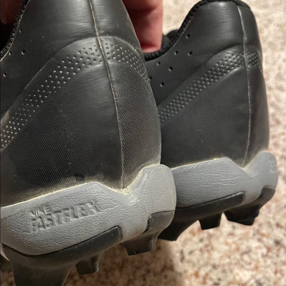 Nike Hyper Diamond 4 Softball Cleats Womens 8 gray & White Fastflex - Picture 5 of 10